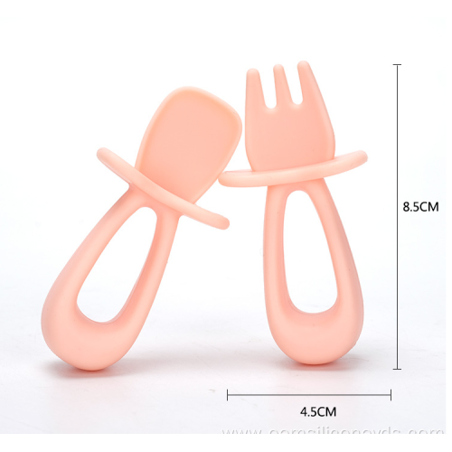 BPA Free Anti-Choke Training Spoon and Fork